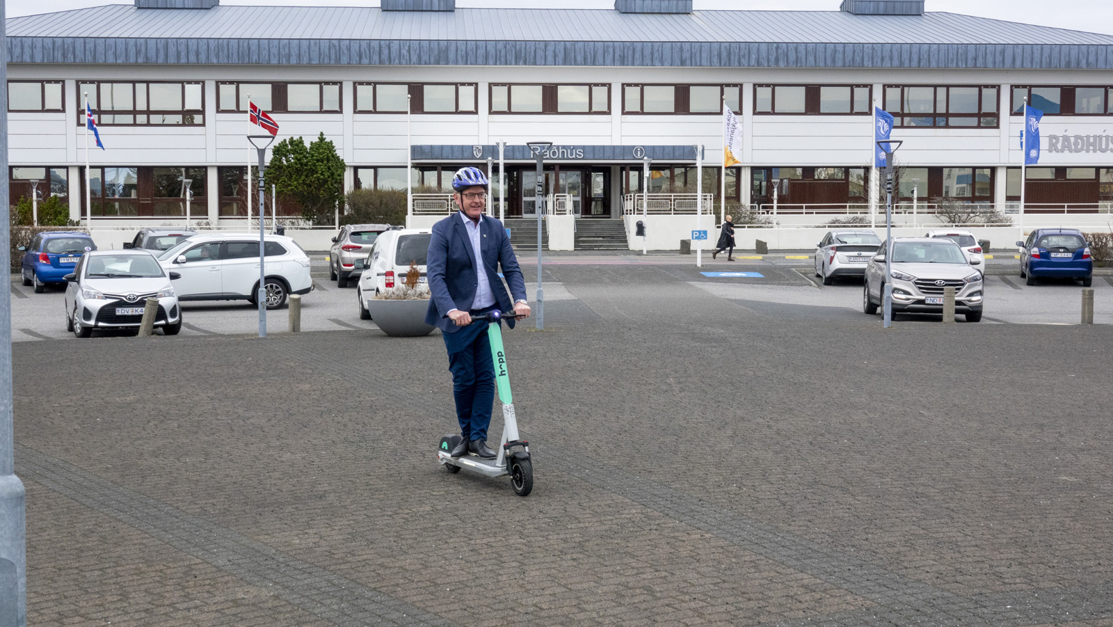 Rafhlaupahjól á Ljósanótt 2024