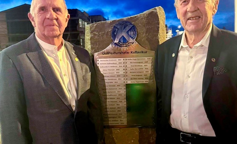 Jón Ólafur og Hörður fengu Gullheiðursmerki Keflavíkur