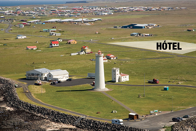 Rís 32 herbergja hótel á Garðskaga?