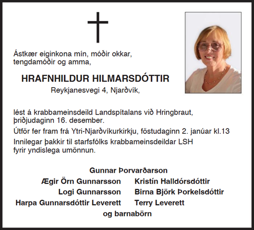 Hrafnhildur Hilmarsdóttir