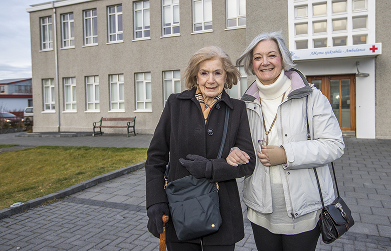 Heimsótti fæðingarstað sinn á HSS 60 árum síðar