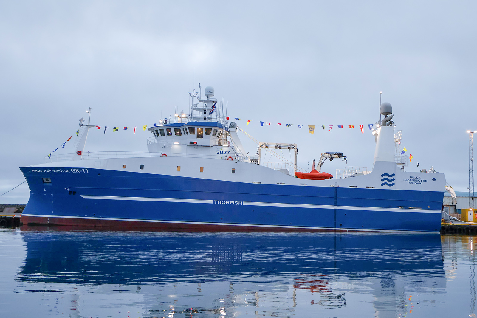 Hulda Björnsdóttir GK aflahæsti togarinn - aðeins beitt í Sandgerði