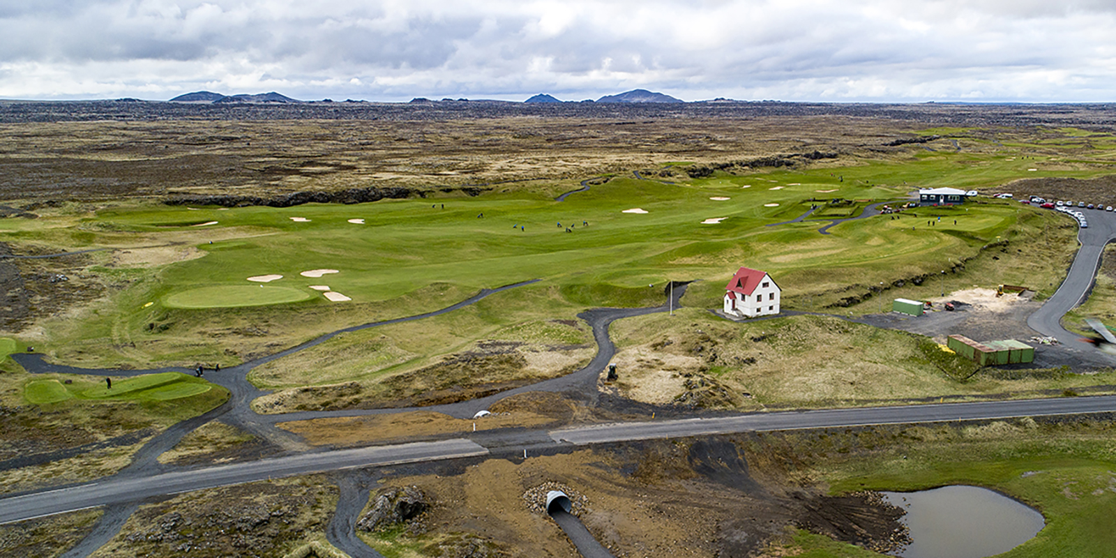 Kanna golfvöllinn við Grindavík