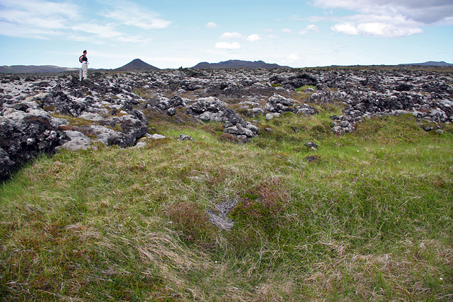 Reykjanesgönguferðir ganga í Húshólma