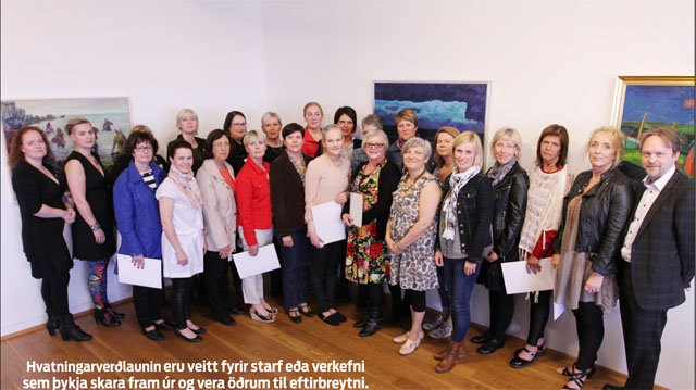 Helena hlaut hvatningarverðlaunin