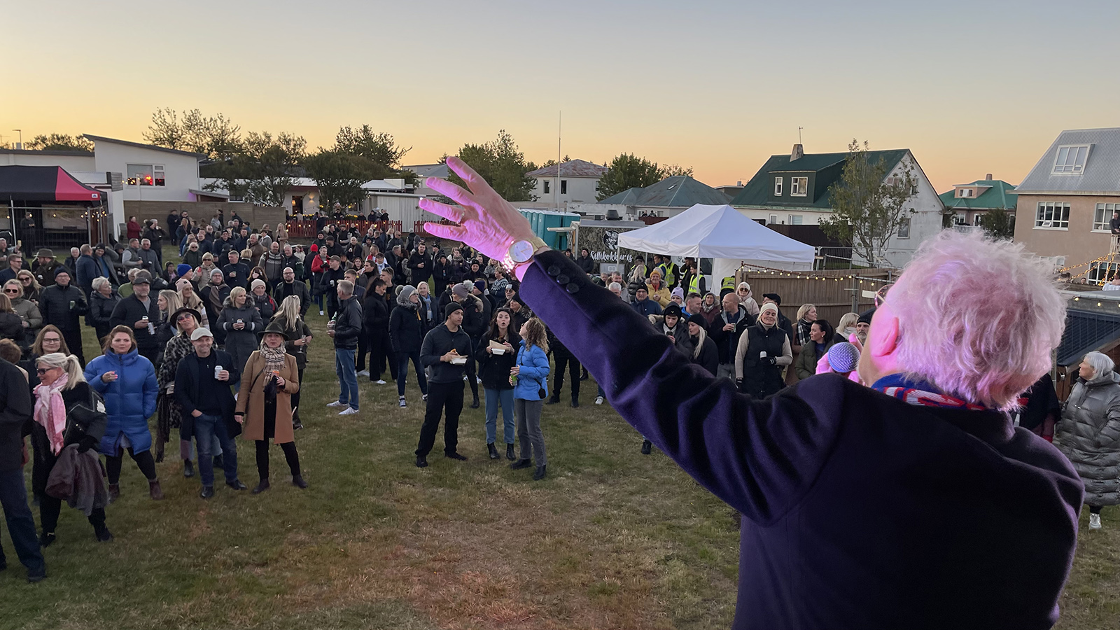 Fjölmenni og fjör á föstudegi á Ljósanótt