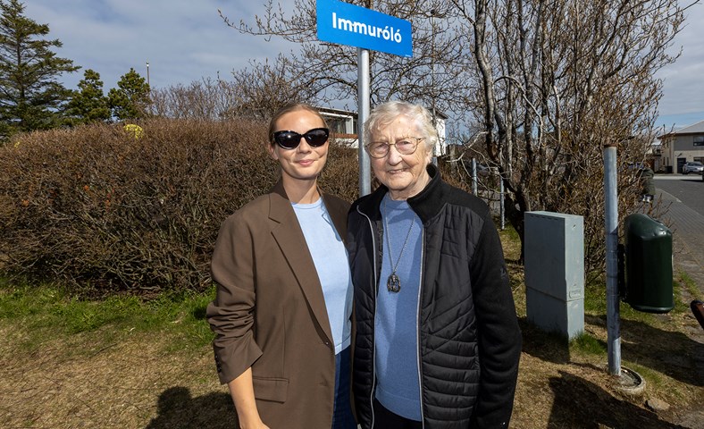 „Amma allra í Smáratúninu“ heiðruð með Immuróló