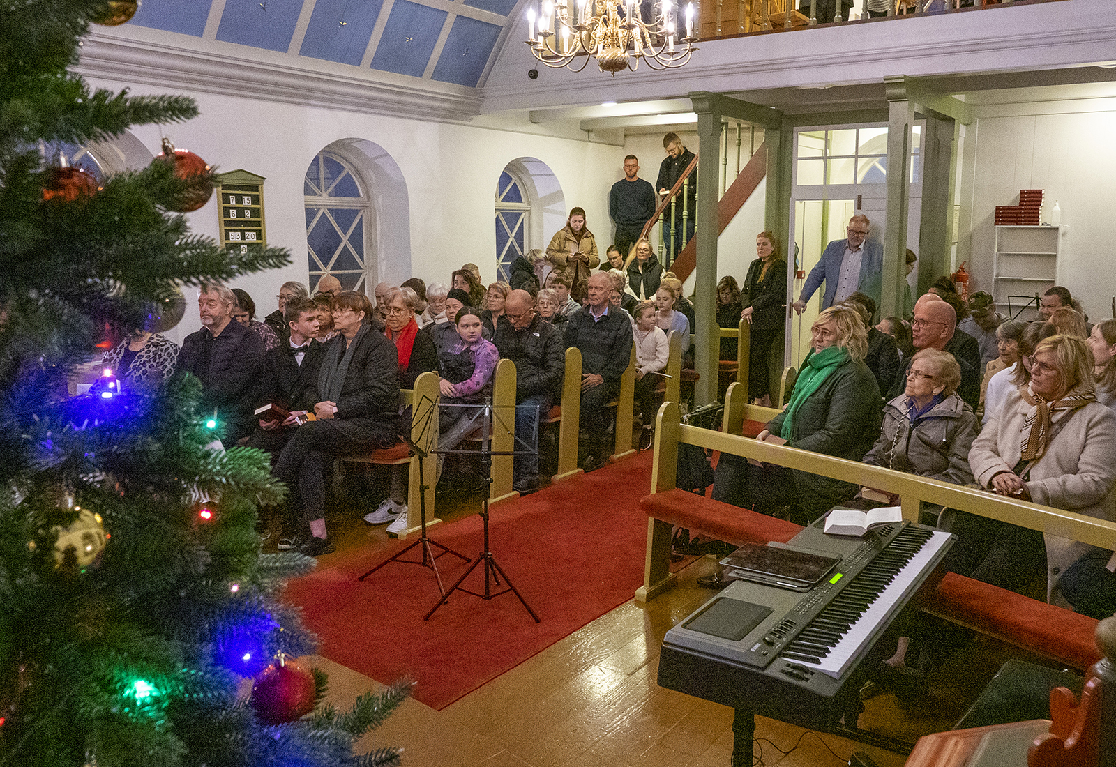 Jólastemmning á aðventustund í Innri Njarðvíkurkirkju