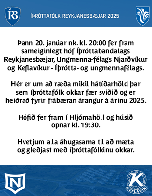 ÍRB íþrfólk ársins 25