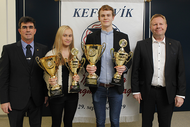 Ástrós og Kristófer íþróttafólk Keflavíkur 2014