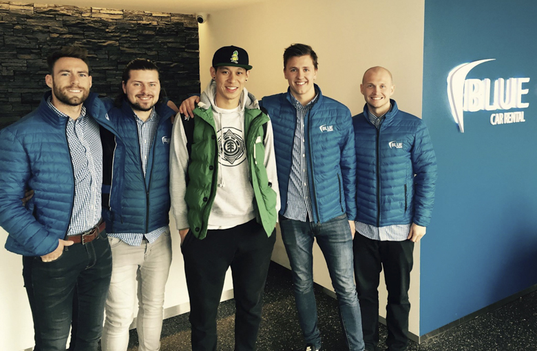 Jeremy Lin hitti Blue strákana