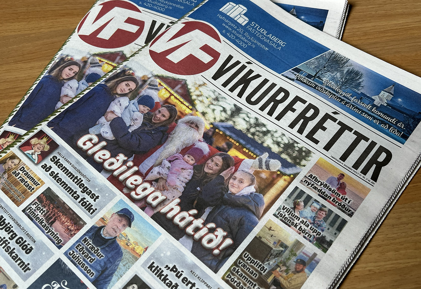 Jólablað Víkurfrétta 2023 komið út