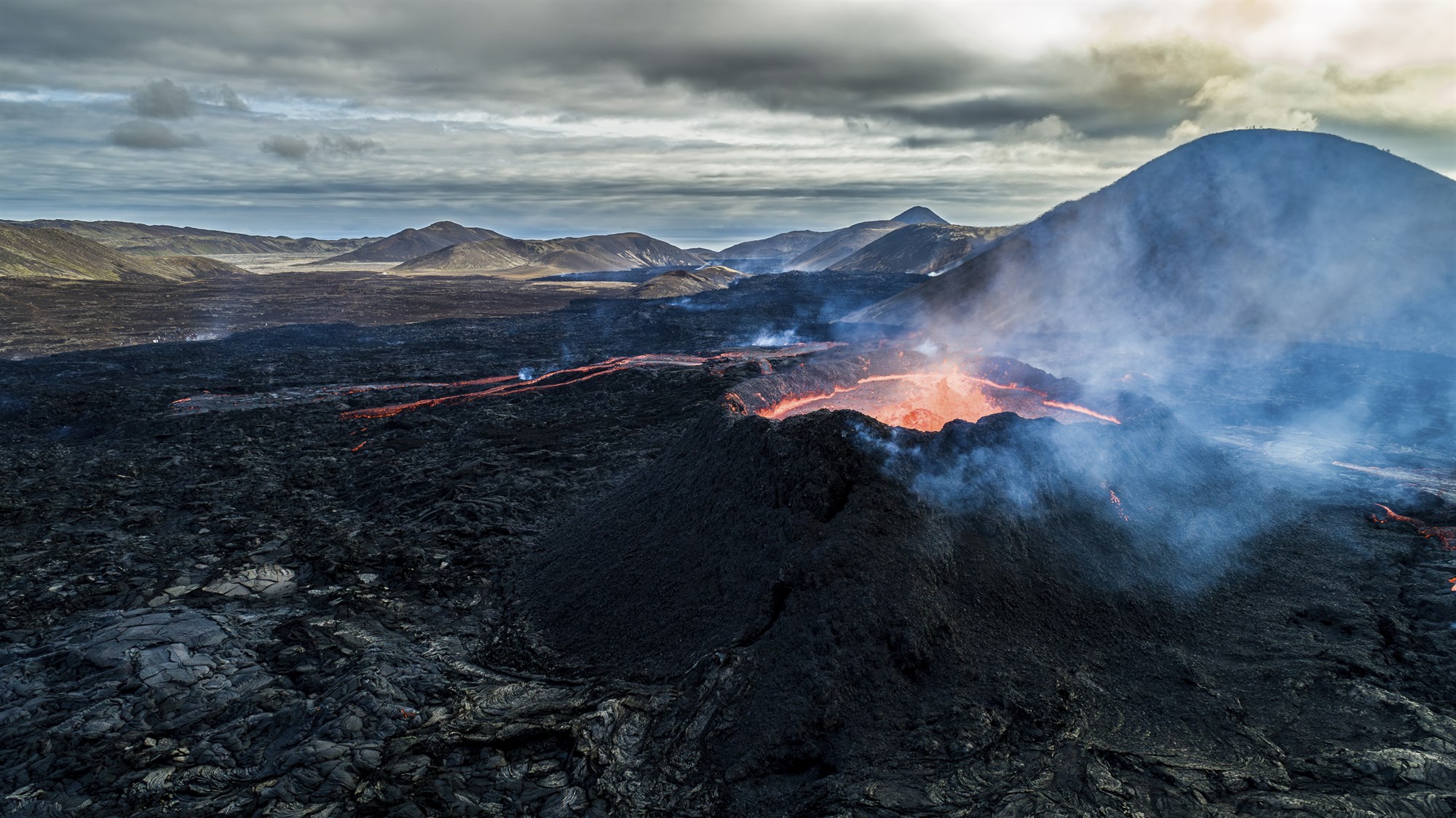 Merki um landris á Reykjanesskaga