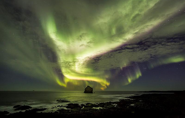 Ljós og náttúra Reykjanesskaga