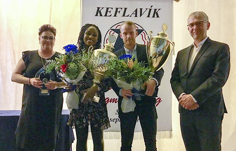 Natasha og Hólmar best hjá Keflavík