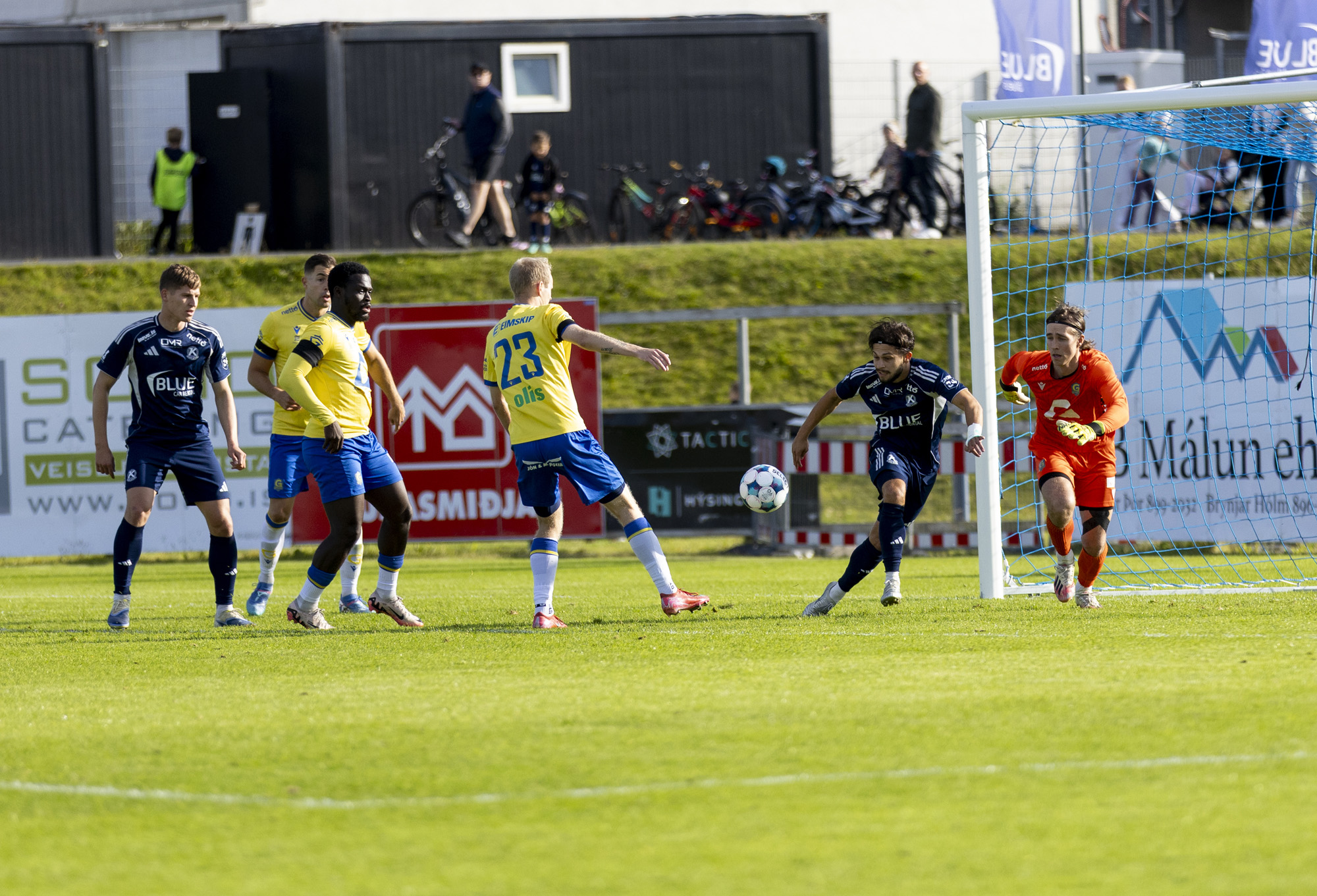 Grindavík tapaði fyrir Völsungi og hatrömm fallbarátta framundan