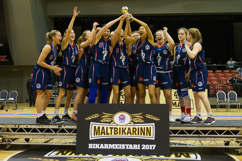 Keflvíkingar bikarmeistarar í 10. flokki kvenna