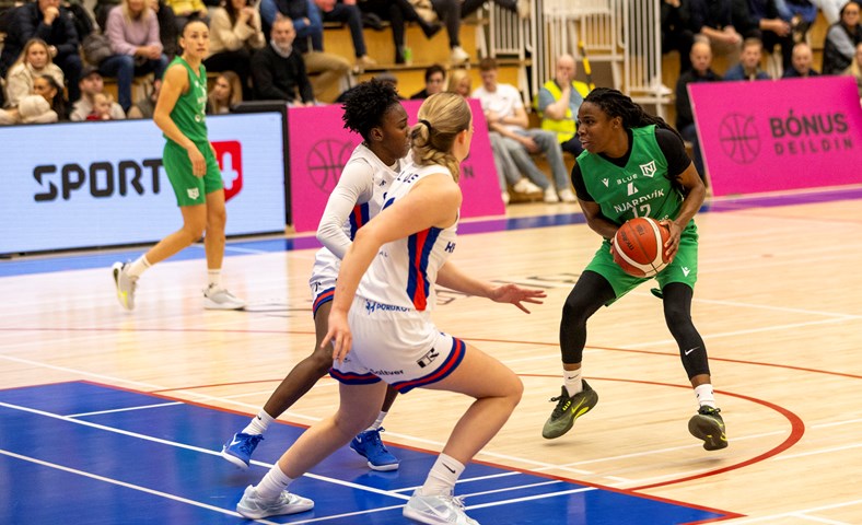 Þær njarðvísku trjóna á toppnum