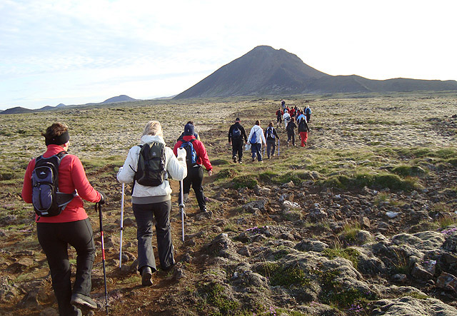 Einstaklingar villtir í þoku