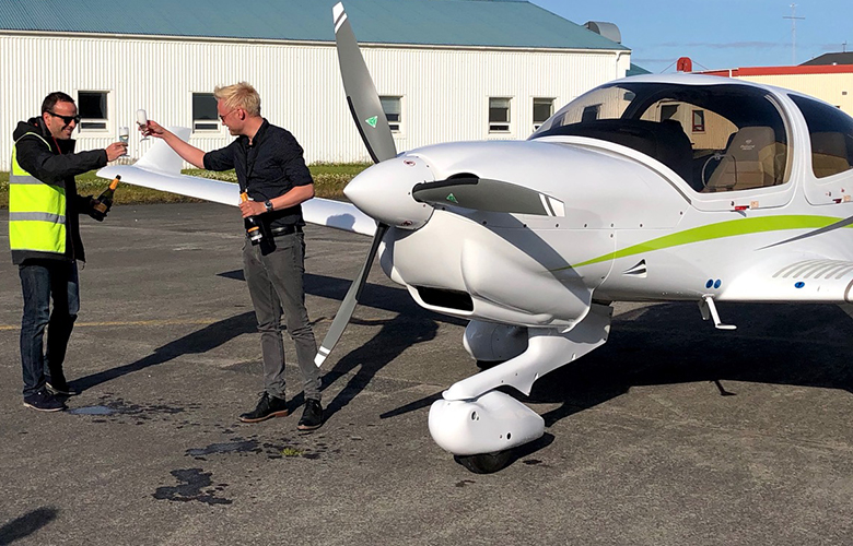 Flugvélafloti Flugakademíu Keilis telur nú alls fjórtán kennsluvélar