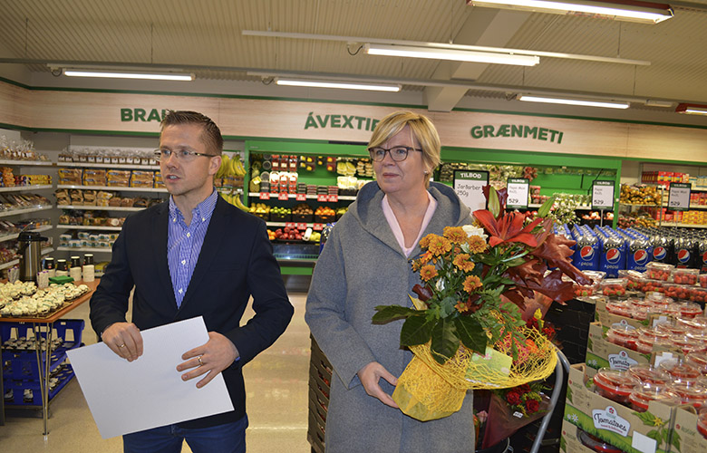 Kjörbúðinni fagnað í Sandgerði