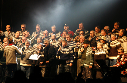 Karlakór Keflavíkur:  Lofar góðri skemmtun í Andrews Theatre um helgina
