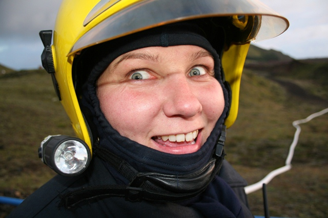 Kristín Björk fyrsta konan í Slökkviliði Grindavíkur