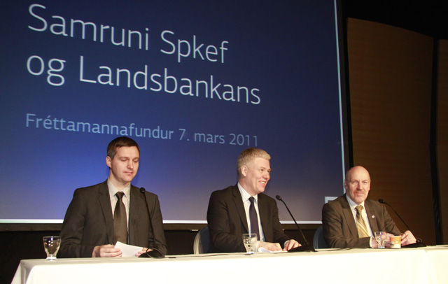 Einar Hannesson útibússtjóri Landsbankans