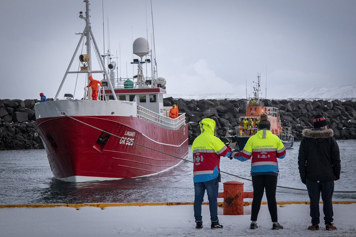 Langanes vélarvana utan við Sandgerði