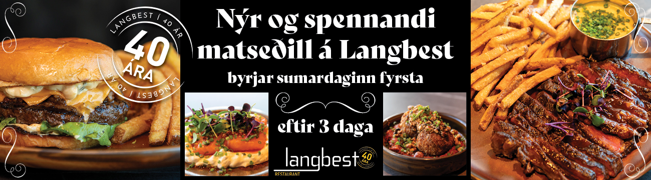 Langbest nýr matseðill