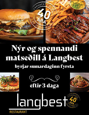 Langbest nýr matseðill