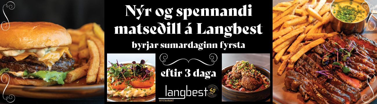 Langbest nýr matseðill