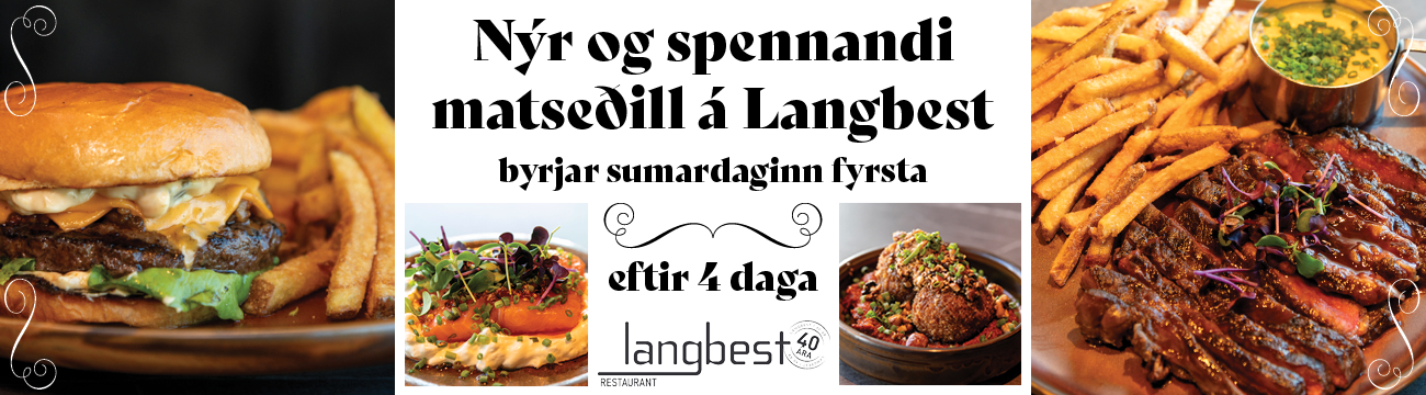 Langbest nýr matseðill