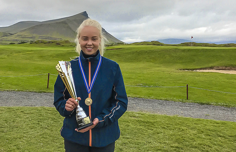 Laufey Jóna Íslandsmeistari í flokki 19-21 árs í golfi