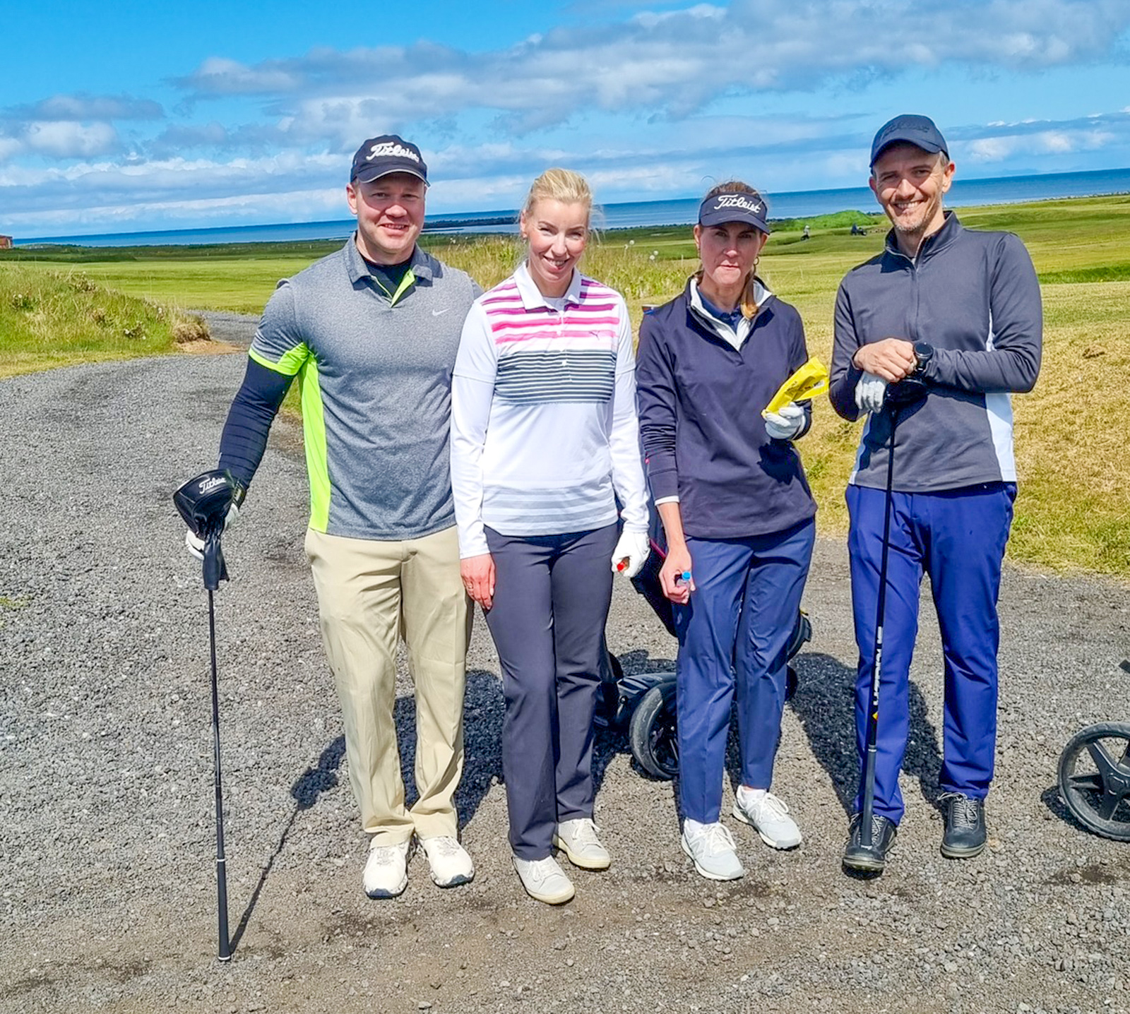 Þórey og Þorkell sigruðu í Dimond Suites mótinu í Leiru
