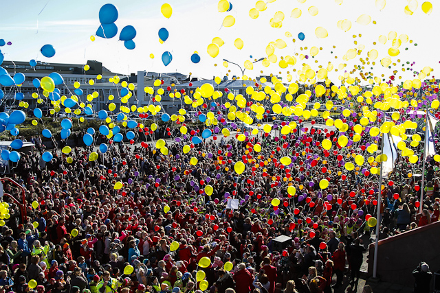 Ljósanótt 2013 í loftið