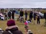 Flott stemmning í brekkusöng - myndasafn