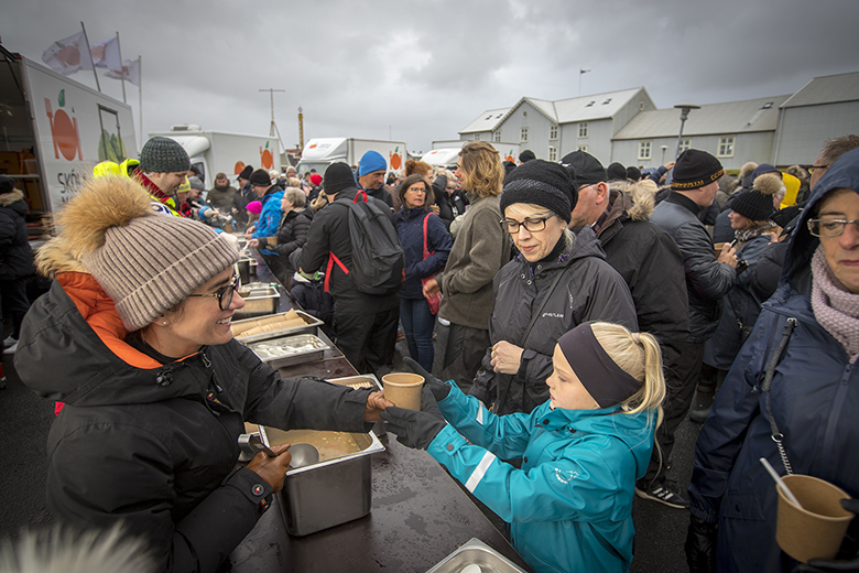 Kjötsúpan gaf góðan yl - Sjáið allar myndirnar!