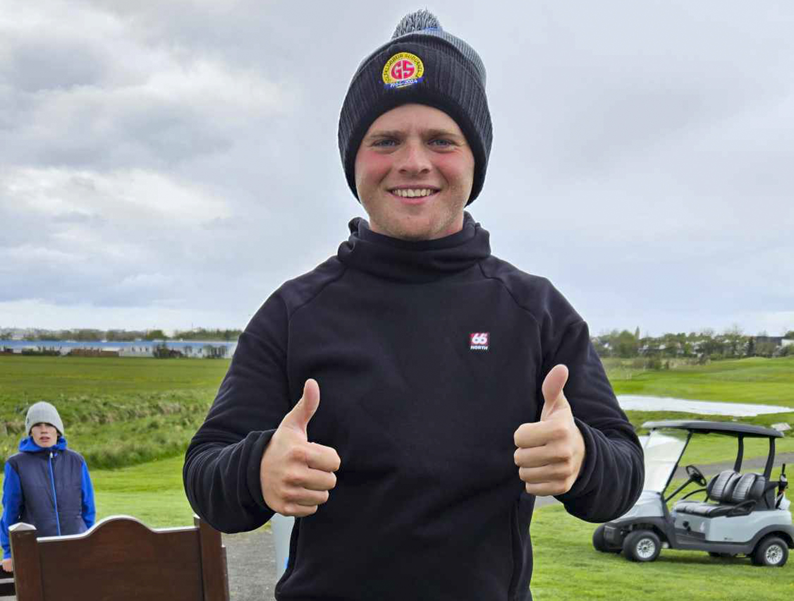 Logi Sigurðsson er alltaf með sömu rútínu fyrir mót