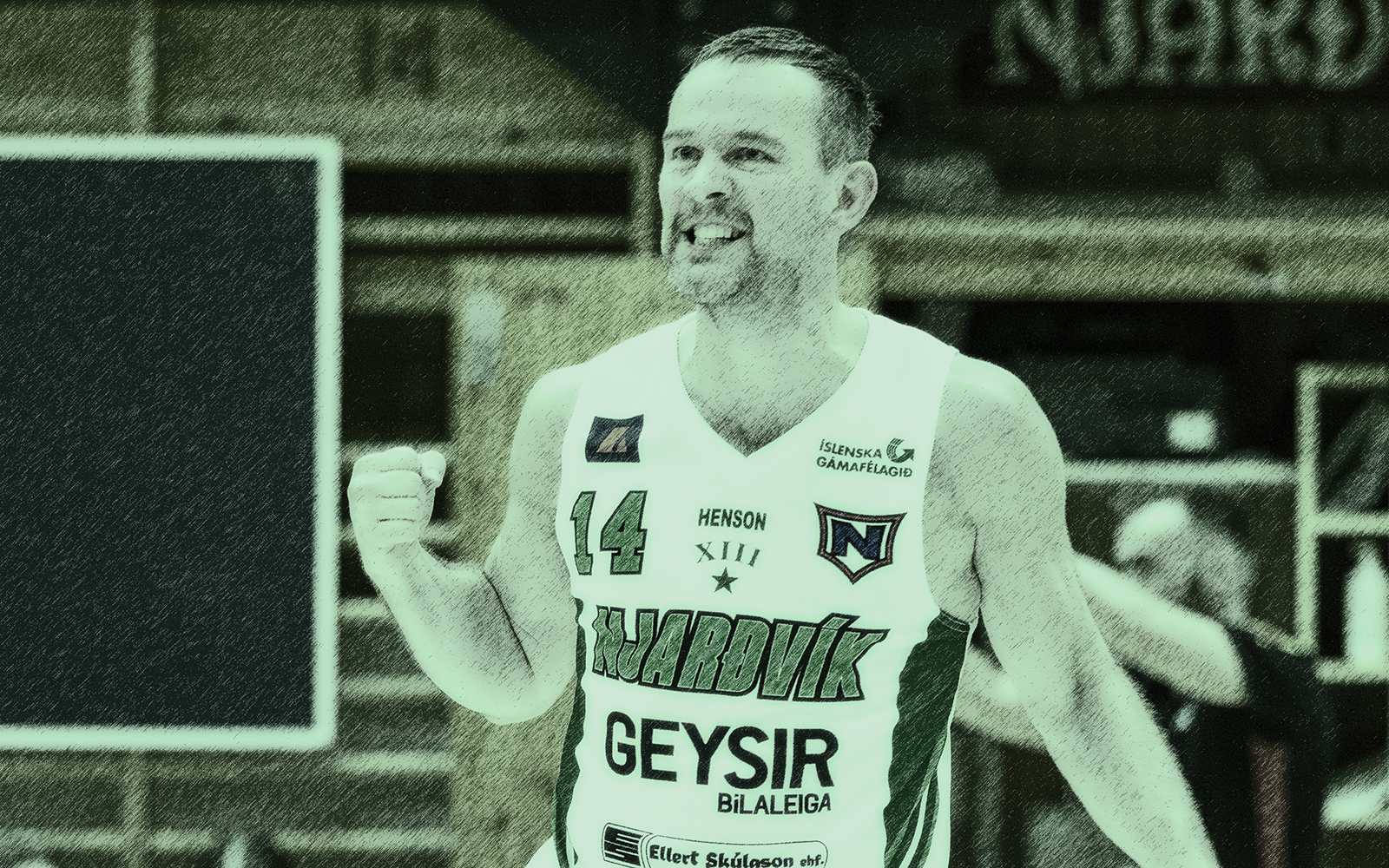Pabbi minn er ástæðan fyrir því að ég er í körfubolta