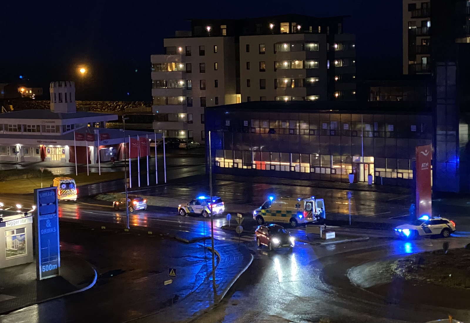 Ekið á gangandi vegfaranda