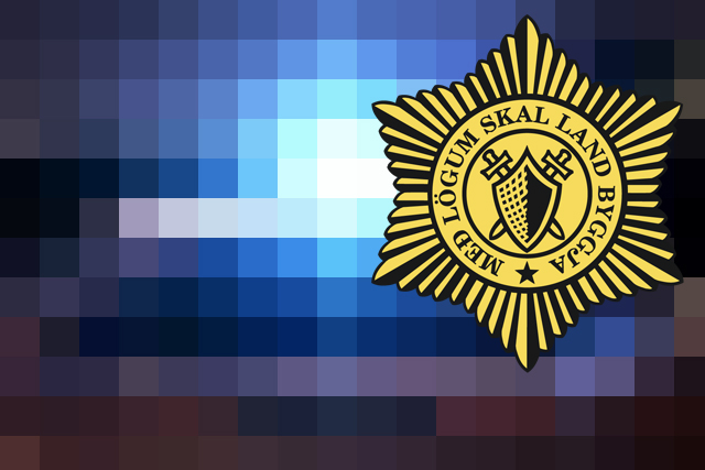Tóbaksslóð út úr söluturni