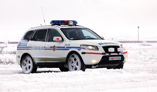 Lögregla haldlagði bíl vegna ítrekaðra brota
