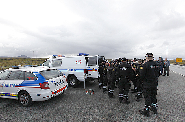 Tveir þriðju lögreglumanna á Suðurnesjum tilkynntu um veikindi í dag