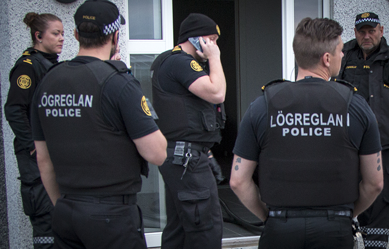 Löggan tístir á laugardaginn