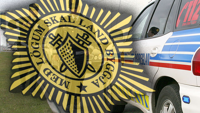 Svitinn perlaði af ungabarni sem var lokað í bíl við Hafnargötu