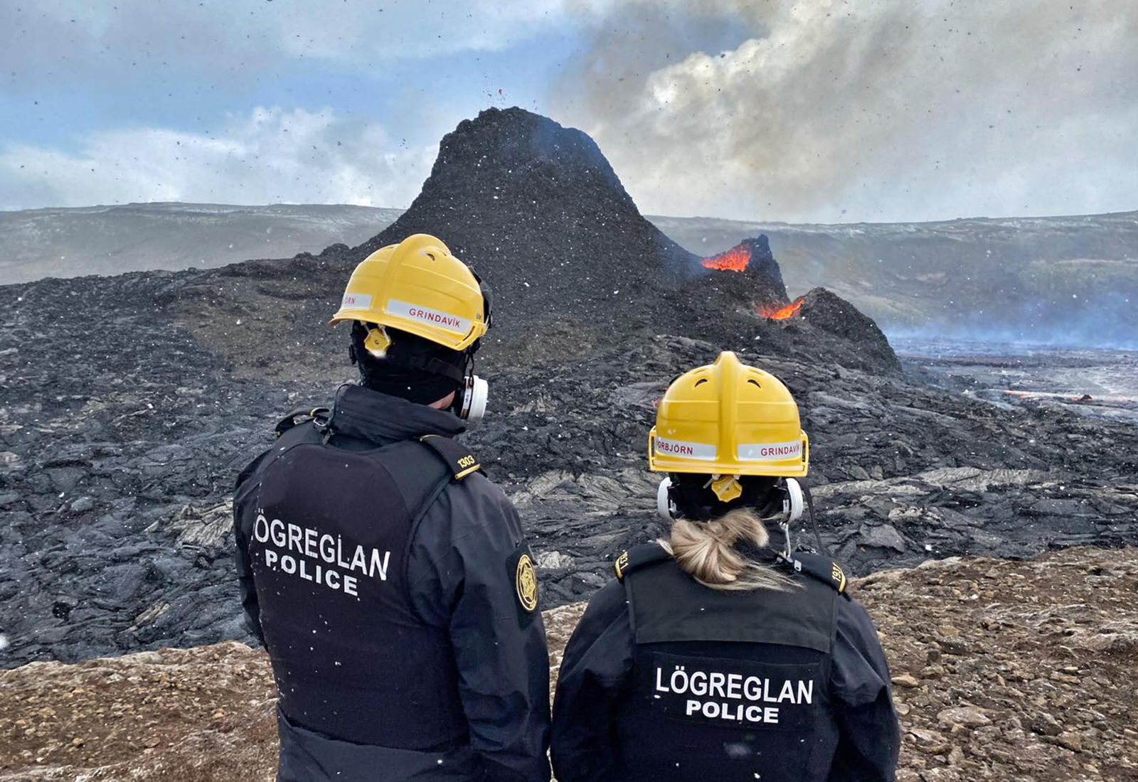 Vekja athygli á veðri á gosstöðvum