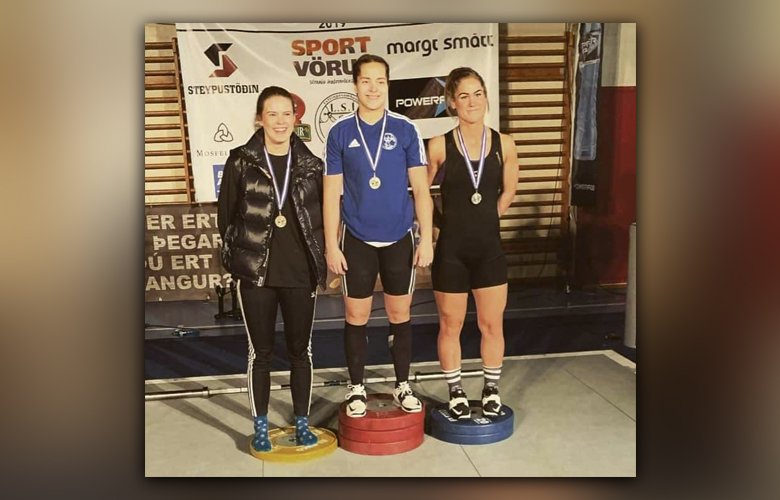Aþena Eir Íslandsmeistari í -71kg flokki