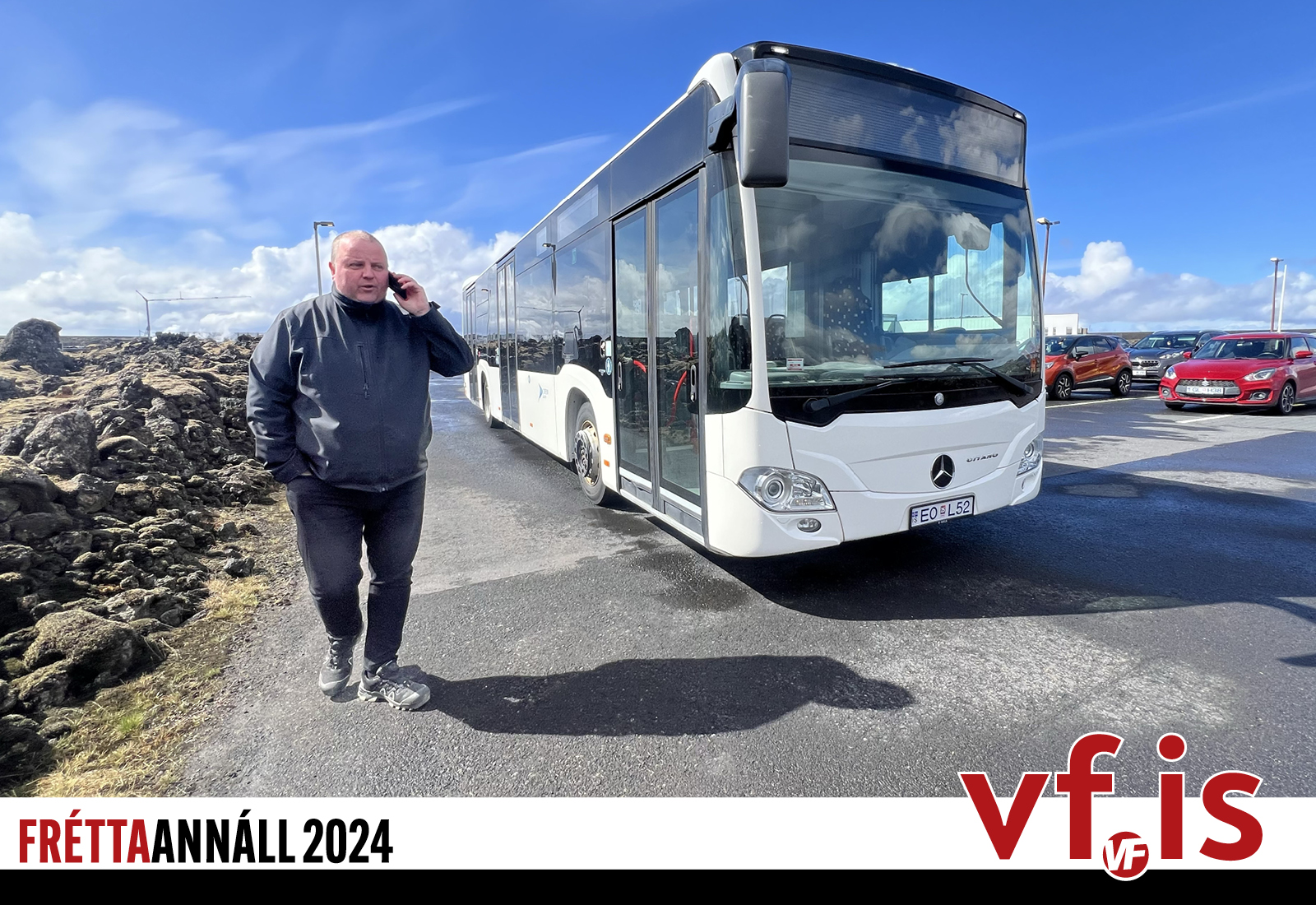 Búið að rýma Bláa lónið