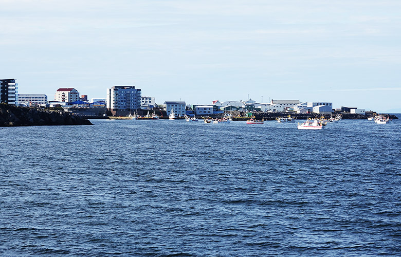 Töluvert meira er af makríl við Keflavík